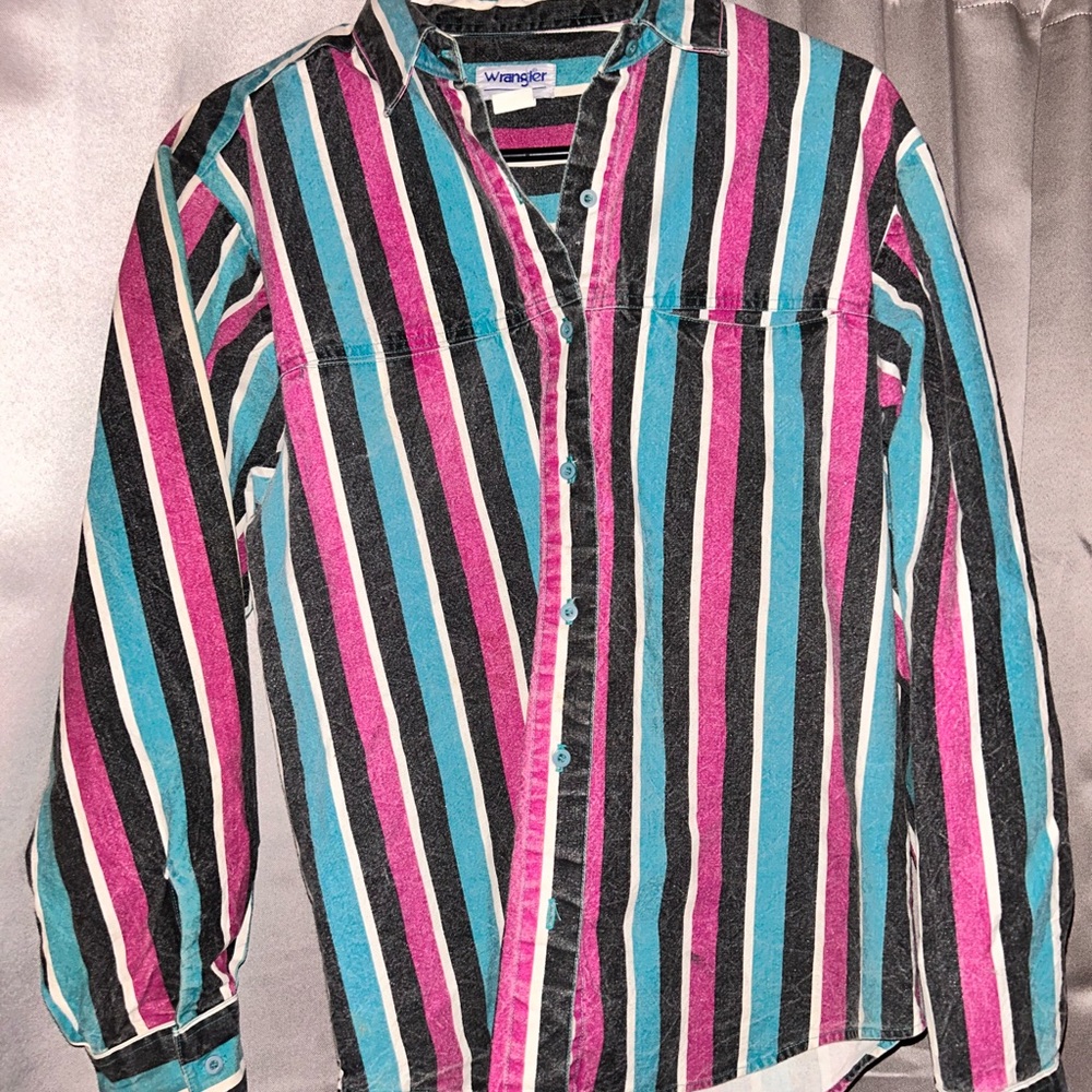 VINTAGE WOMENS WRANGLER BRUSHPOPPER